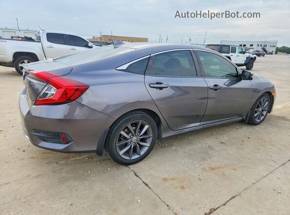 JHMFC1F34KX008555 2019 HONDA CIVIC Gray უკანა მარჯვენა