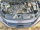 2019 Honda Civic Ex Gray vin: JHMFC1F34KX008555