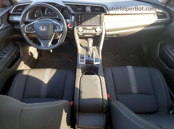 JHMFC1F35JX033107 2018 HONDA CIVIC Silver Вид панелі приладів