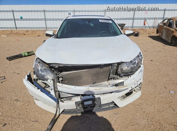 JHMFC1F35JX041756 2018 HONDA CIVIC Белый Вид спереди