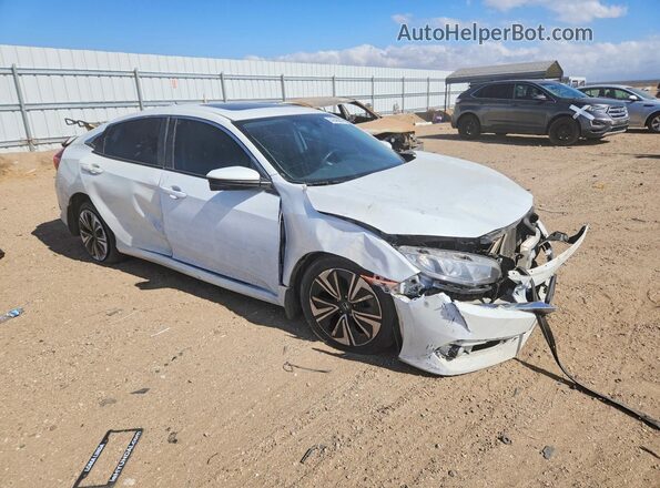 JHMFC1F35JX041756 2018 HONDA CIVIC Белый Передняя правая четверть