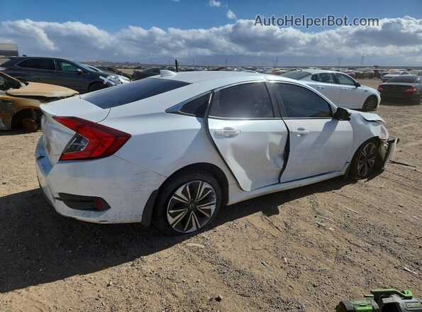 JHMFC1F35JX041756 2018 HONDA CIVIC Белый Задняя правая четверть