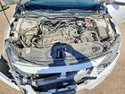 2018 Honda Civic Ex Белый vin: JHMFC1F35JX041756