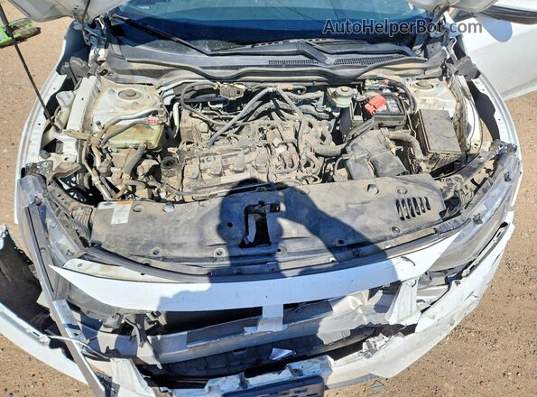 JHMFC1F35JX041756 2018 HONDA CIVIC Белый Вид задней части салона