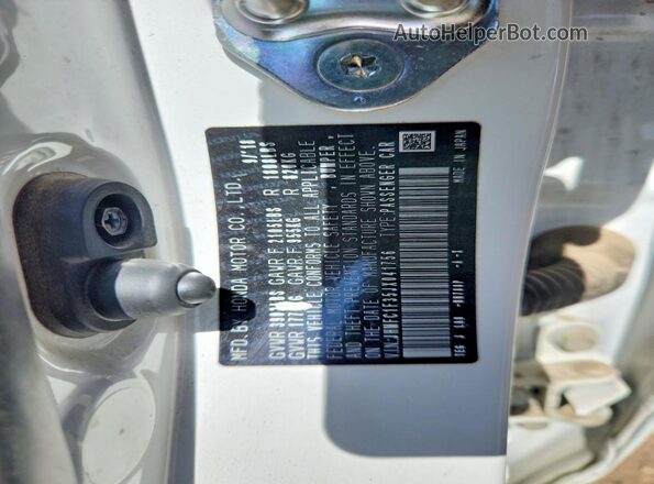 JHMFC1F35JX041756 2018 HONDA CIVIC Белый Вид подкапотного пространства