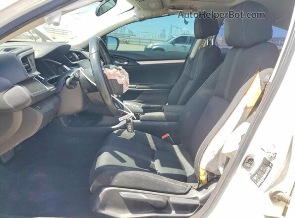 JHMFC1F35JX041756 2018 HONDA CIVIC Белый Вид салона спереди