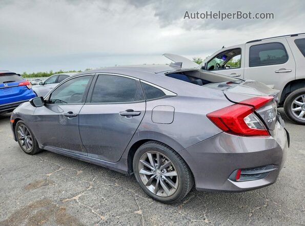 JHMFC1F35KX013988 2019 HONDA CIVIC Серый Задняя левая четверть