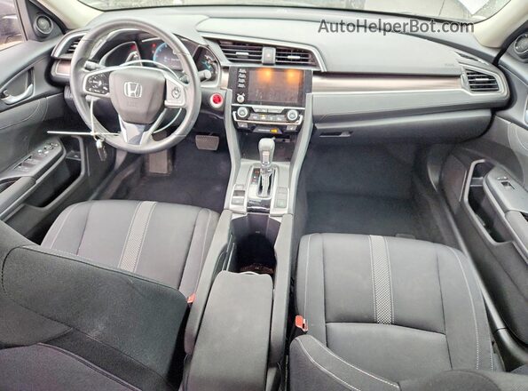 JHMFC1F35KX013988 2019 HONDA CIVIC Серый Вид панели приборов