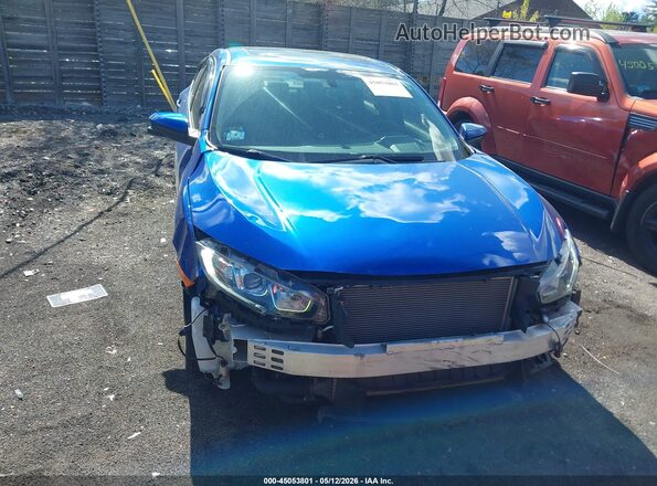 JHMFC1F38JX023820 2018 HONDA CIVIC Синий Вид спереди