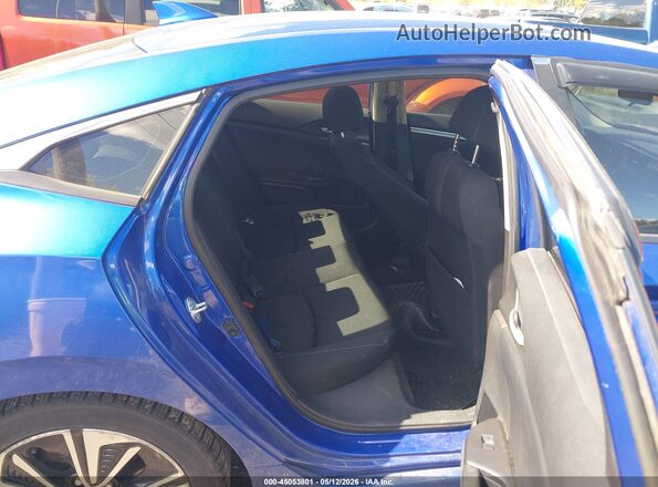 JHMFC1F38JX023820 2018 HONDA CIVIC Синий Вид наклейки с VIN-кодом