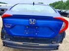 2018 Honda Civic Ex Синий vin: JHMFC1F39JX011823
