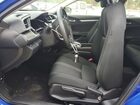 2018 Honda Civic Ex Синий vin: JHMFC1F39JX011823