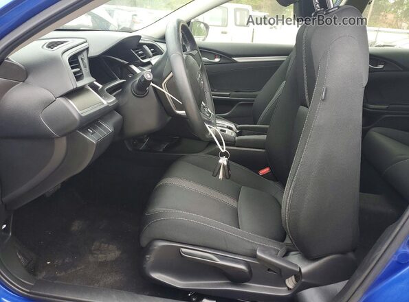 JHMFC1F39JX011823 2018 HONDA CIVIC Синий Вид салона спереди