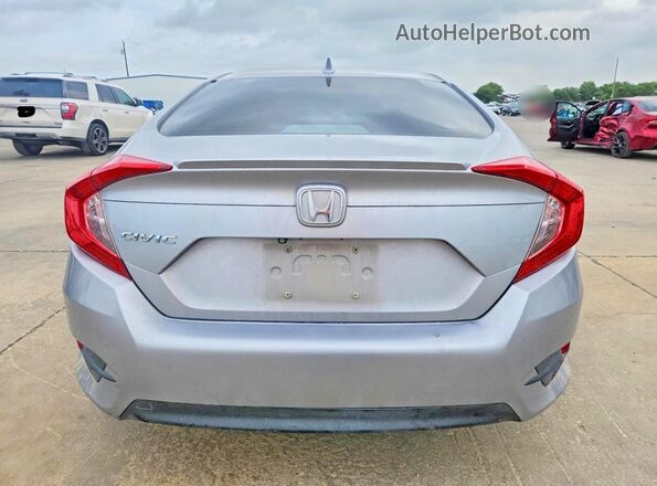 JHMFC1F39JX034390 2018 HONDA CIVIC Silver უკანა ხედი