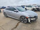 2018 Honda Civic Ex Silver vin: JHMFC1F39JX034390