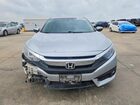 2018 Honda Civic Ex Silver vin: JHMFC1F39JX034390