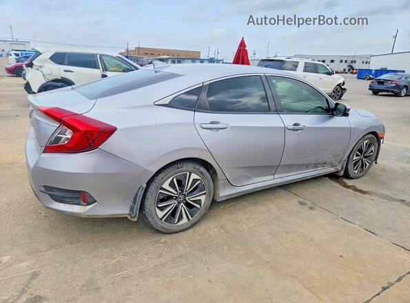 JHMFC1F39JX034390 2018 HONDA CIVIC Silver უკანა მარჯვენა
