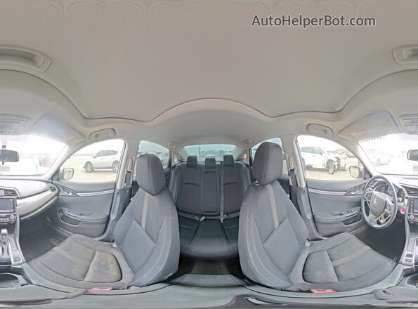 JHMFC1F39JX034390 2018 HONDA CIVIC Silver VIN კოდის სტიკერის ხედი