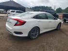 2019 Honda Civic Ex White vin: JHMFC1F3XKX000606