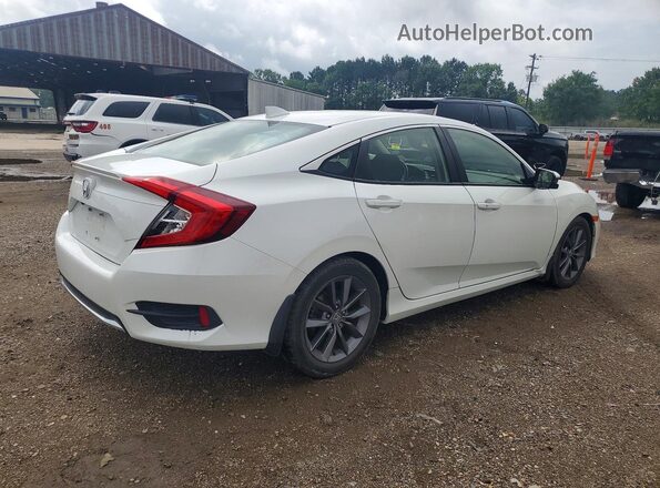 JHMFC1F3XKX000606 2019 HONDA CIVIC White უკანა მარჯვენა