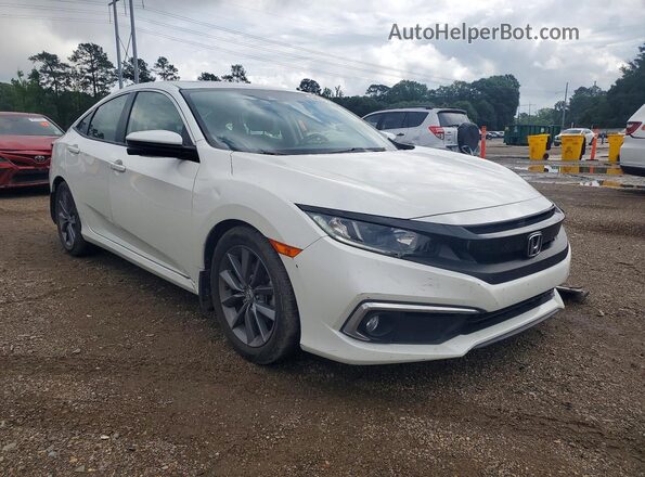 JHMFC1F3XKX000606 2019 HONDA CIVIC White წინა მარჯვენა