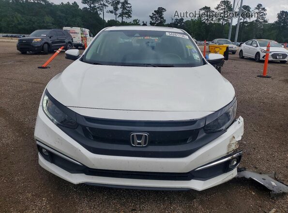 JHMFC1F3XKX000606 2019 HONDA CIVIC White წინა ხედი
