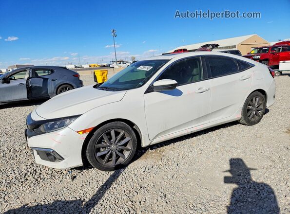 JHMFC1F72KX002112 2019 HONDA CIVIC Белый Передняя левая четверть