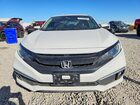 2019 Honda Civic Exl Белый vin: JHMFC1F72KX002112