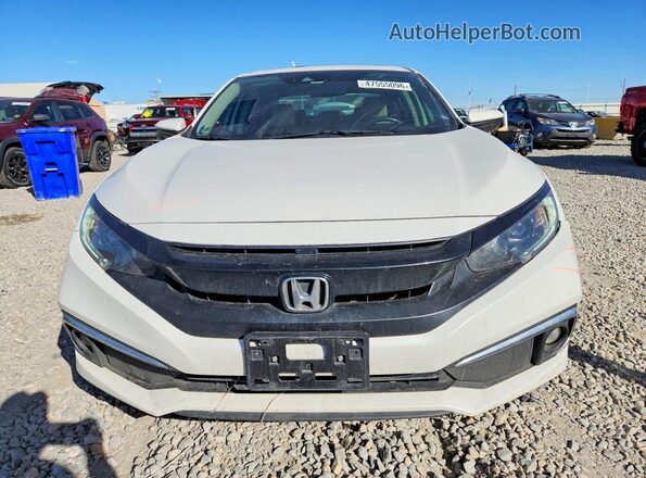 JHMFC1F72KX002112 2019 HONDA CIVIC Белый Вид спереди