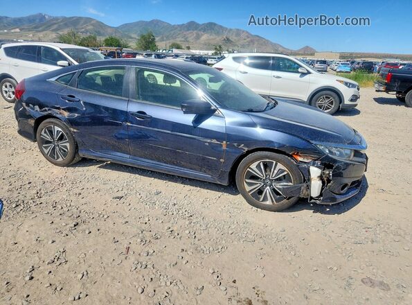 JHMFC1F73JX028250 2018 HONDA CIVIC Черный Передняя правая четверть