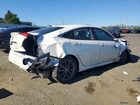 2019 Honda Civic White vin: JHMFC1F74KX002922