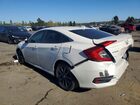 2019 Honda Civic White vin: JHMFC1F74KX002922