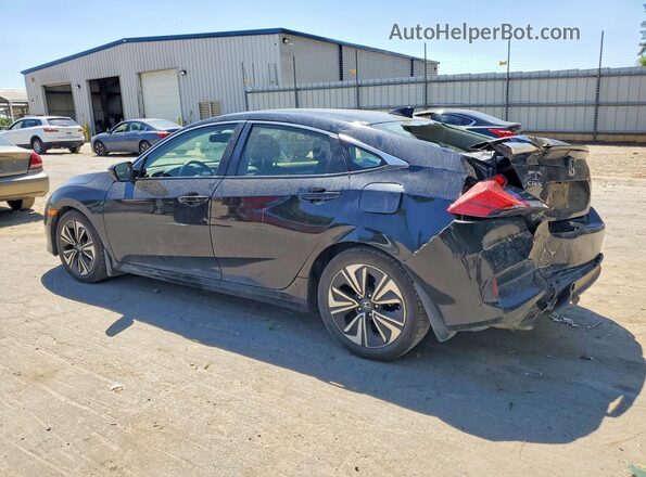 JHMFC1F75JX021333 2018 HONDA CIVIC Black Rear left