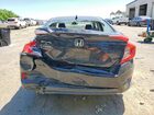 2018 Honda Civic Exl Black vin: JHMFC1F75JX021333