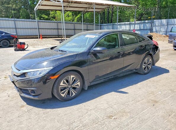JHMFC1F75JX021333 2018 HONDA CIVIC Black Front left