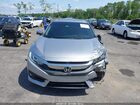 2018 Honda Civic Ex-l Silver vin: JHMFC1F75JX035538