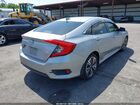 2018 Honda Civic Ex-l Silver vin: JHMFC1F75JX035538