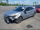 2018 Honda Civic Ex-l Silver vin: JHMFC1F75JX035538