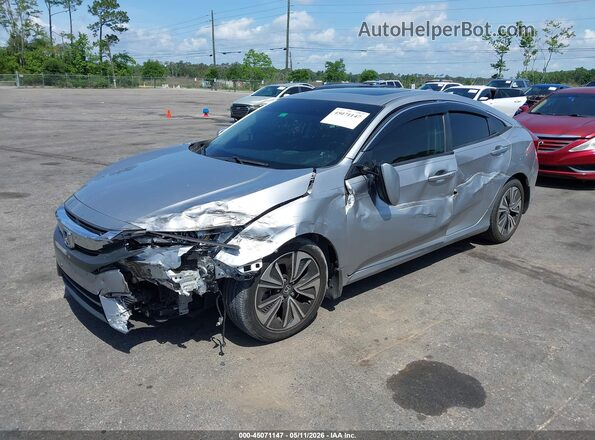JHMFC1F75JX035538 2018 HONDA CIVIC Silver Przód lewy