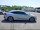 2018 Honda Civic Ex-l Silver vin: JHMFC1F75JX035538