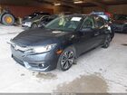 2018 Honda Civic Ex-l Серый vin: JHMFC1F79JX024638