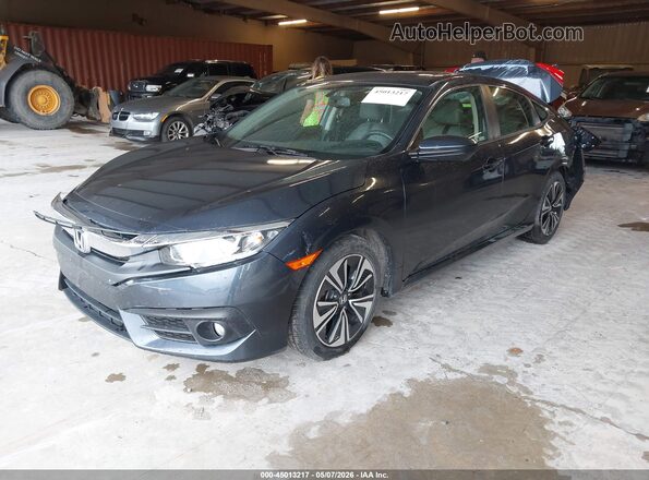 JHMFC1F79JX024638 2018 HONDA CIVIC Серый Передняя левая четверть