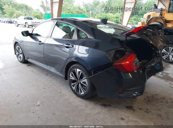 JHMFC1F79JX024638 2018 HONDA CIVIC Серый Задняя левая четверть