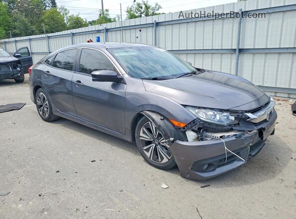 JHMFC1F79JX043111 2018 HONDA CIVIC Charcoal Delantero derecho