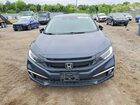 2019 Honda Civic Touring Угольный vin: JHMFC1F95KX003028