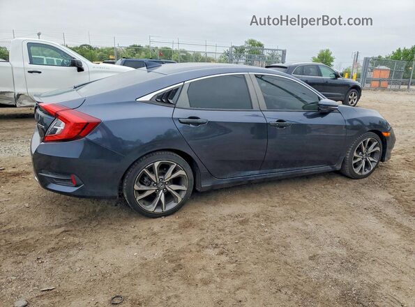 JHMFC1F95KX003028 2019 HONDA CIVIC Угольный Задняя правая четверть