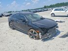2018 Honda Civic Touring Черный vin: JHMFC1F97JX021481