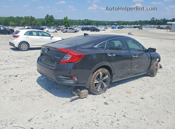 JHMFC1F97JX021481 2018 HONDA CIVIC Черный Задняя правая четверть
