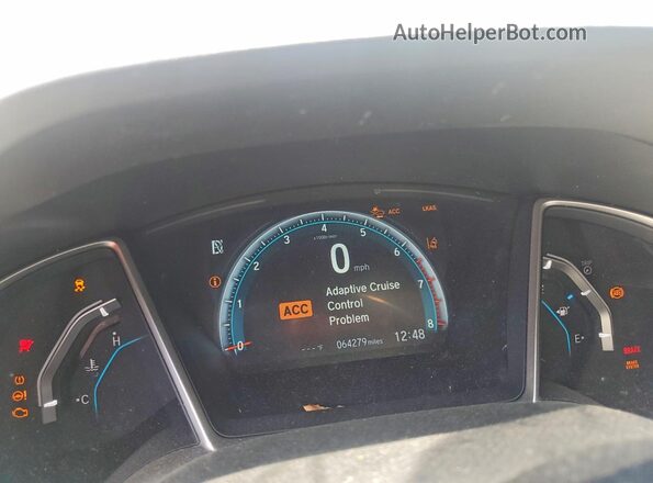 JHMFC1F97JX021481 2018 HONDA CIVIC Черный Вид щитка приборов