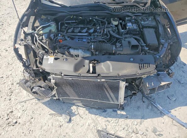 JHMFC1F97JX021481 2018 HONDA CIVIC Черный Вид задней части салона